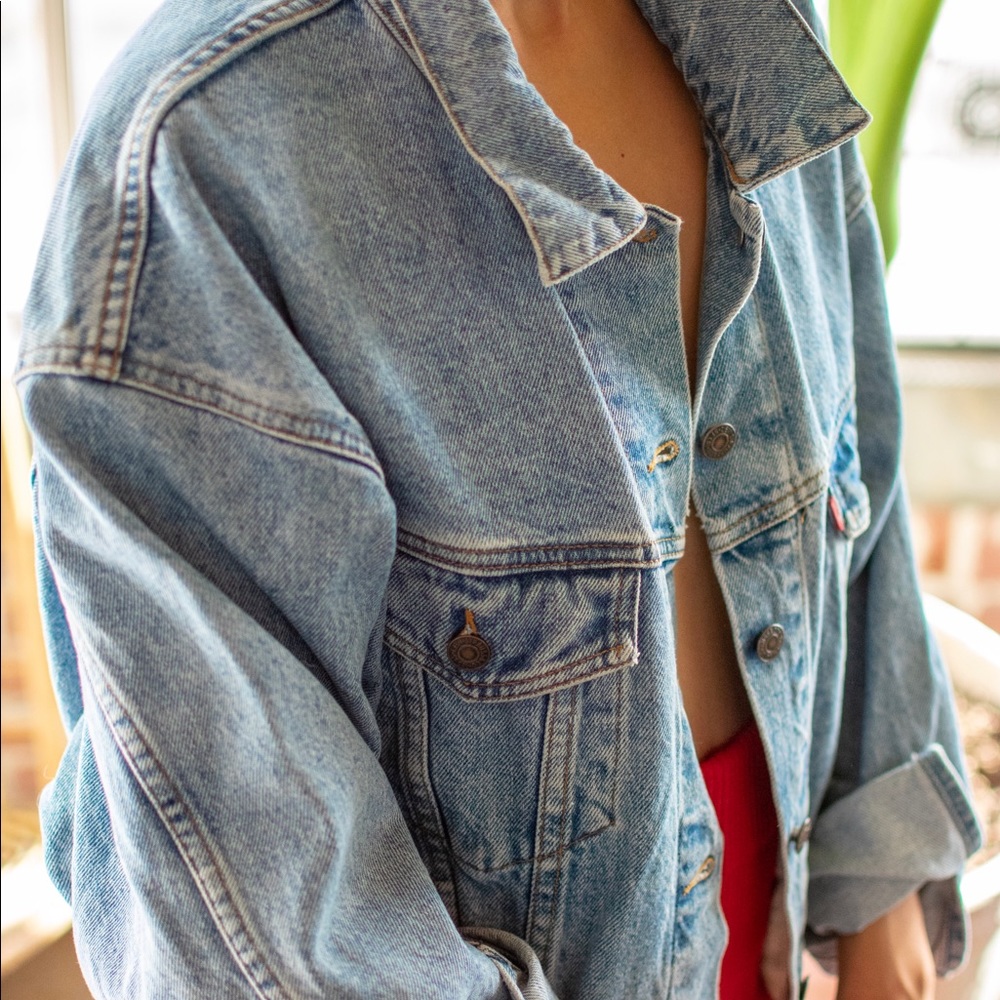 🚫SOLD🚫Vintage Levis trucker denim jacket ref